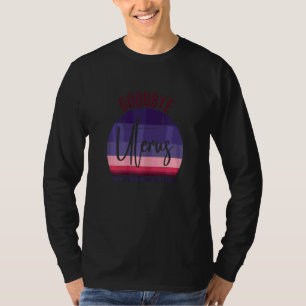 Vrouwen Hysterectomie Quote Uterus Cool  Hys T-shirt