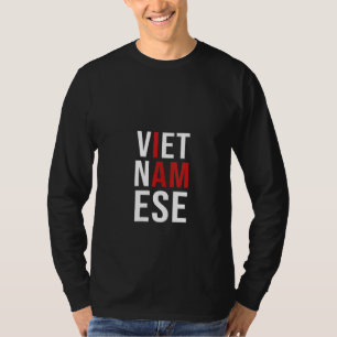 Vrouwen I Ben Vietnamees Geweldige Vietnam Pride A T-shirt