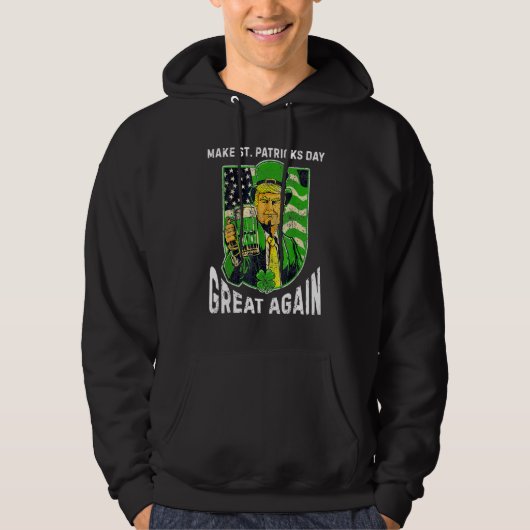 Vrouwen I Love Day Drink St Patricks Irish Lepre Hoodie (Voorkant)