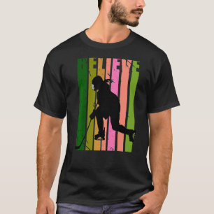 Vrouwen Ice Hockey Player Girls Winter Sports Play T-shirt