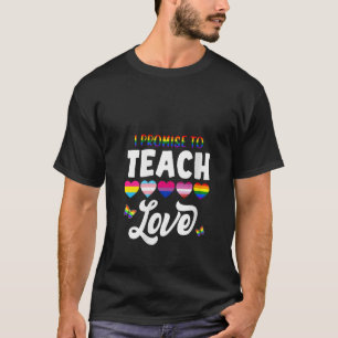 Vrouwen Ik Beloof om LGBT Love Pride maand FL te o T-shirt
