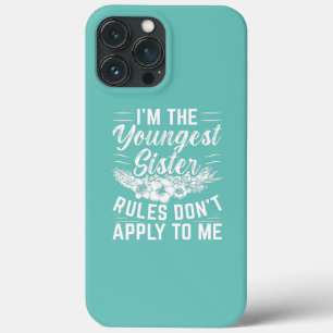 Vrouwen Ik ben de jongste Zus Regels zijn niet van Case-Mate iPhone Case