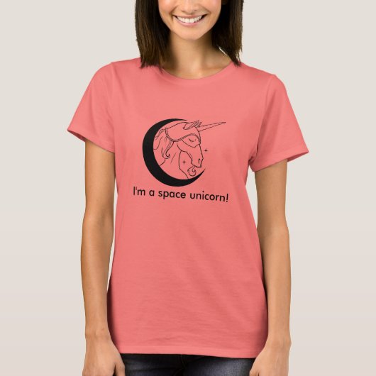 Vrouwen ik ben een ruimtesuiker-shirt t-shirt (Voorkant)