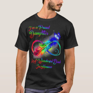 Vrouwen ik ben een trots dochter van een geweldige t-shirt