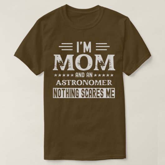 Vrouwen ik ben moeder en astronaut grappige vrouwe t-shirt (Design voorkant)