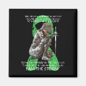 Vrouwen ik ben Storm Non Hodgkins Lymphoma Christe Magneet (Voorkant)