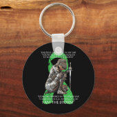 Vrouwen ik ben Storm Non Hodgkins Lymphoma Christe Sleutelhanger (Voorkant)