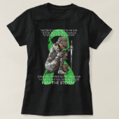 Vrouwen ik ben Storm Non Hodgkins Lymphoma Christe T-shirt (Design voorkant)