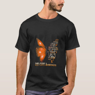 Vrouwen ik ben Storm rsd crps waakzaam vlinder T-shirt