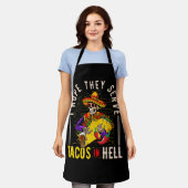 Vrouwen Ik hoop dat ze taco's serveren in de hel H Schort (Gedragen)