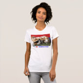 Vrouwen Ik hou van cavia's T Shirt (Voorkant volledig)
