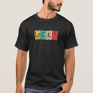 Vrouwen Ik voel me gelukkig Periodiek Periodiek Ta T-shirt