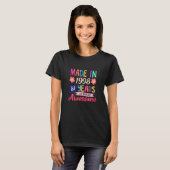 Vrouwen in 1998 24 jaar Geweldige bloem T-shirt (Voorkant volledig)