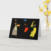 Vrouwen in Afrika Kaart (Gele Bloem)