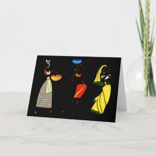 Vrouwen in Afrika Kaart