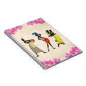 Vrouwen in Afrika Notitieboek (Rechterzijde)