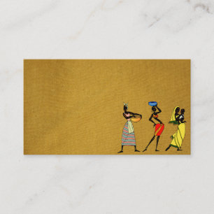 Vrouwen in Afrika Visitekaartje