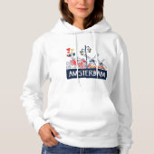 Vrouwen in Amsterdam Hoodie (Voorkant)