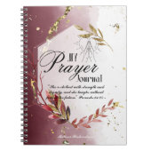 Vrouwen In Bediening Predikantsvrouw Gebedsjournaa Notitieboek (Voorkant)