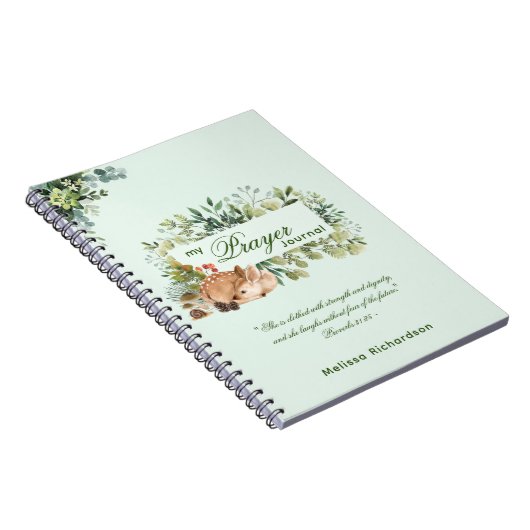 Vrouwen In Bediening Predikantsvrouw Gebedsjournaa Notitieboek (Rechterzijde)