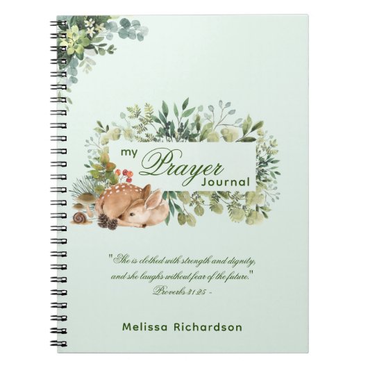 Vrouwen In Bediening Predikantsvrouw Gebedsjournaa Notitieboek (Voorkant)