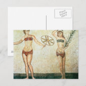 Vrouwen in bikinis briefkaart (Voorkant / Achterkant)