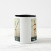 Vrouwen in bikinis mok (Midden)