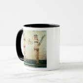 Vrouwen in bikinis mok (Voorkant links)