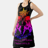 Vrouwen in chique schorten op een barbecue (Insitu)