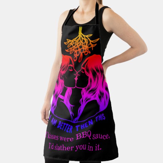 Vrouwen in chique schorten op een barbecue (Insitu)