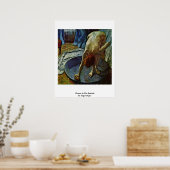 Vrouwen in de Bathtub door Edgar Degas Poster (Keuken)