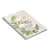 Vrouwen in de bediening Pastors Vrouw Gebed Journa Notitieboek (Rechterzijde)