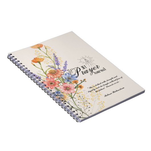 Vrouwen in de bediening Pastors Vrouw Gebed Journa Notitieboek (Rechterzijde)