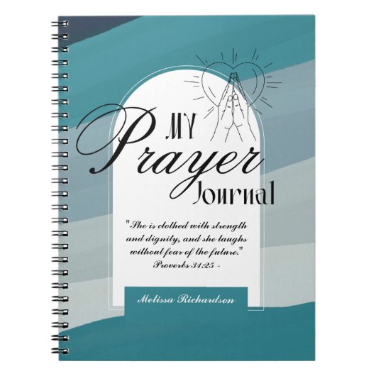 Vrouwen in de bediening Pastors Vrouw Gebed Journa Notitieboek (Voorkant)
