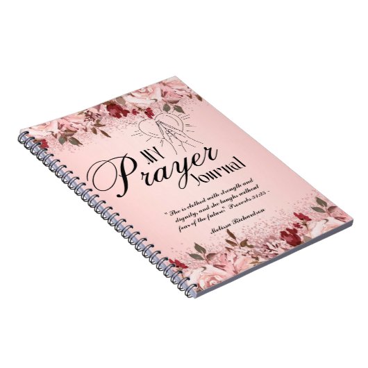 Vrouwen in de bediening Pastors Vrouw Gebed Journa Notitieboek (Rechterzijde)