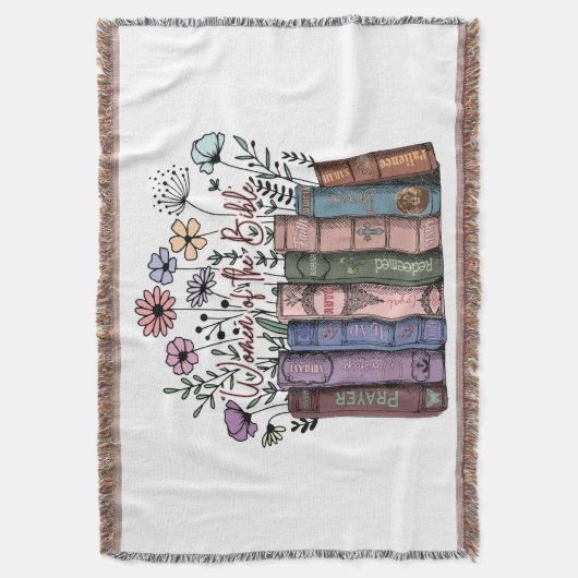 Vrouwen in de Bijbel Deken (Voorkant Verticaal)