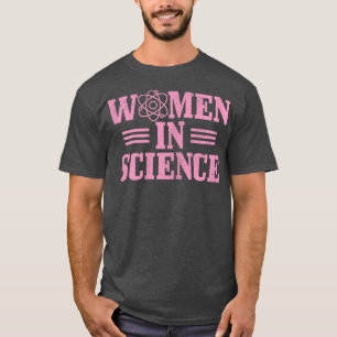 Vrouwen in de biologie van de exacte wetenschappen t-shirt