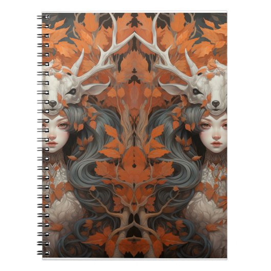 Vrouwen in de bossen notitieboek (Voorkant)