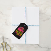 Vrouwen in de Bouw Retro Empowerment Cadeaulabel (Met Touw)