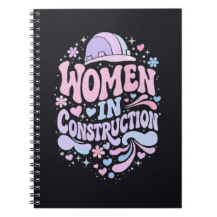 Vrouwen in de Bouw Retro Empowerment Notitieboek