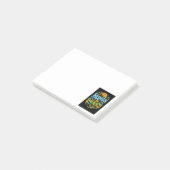 Vrouwen in de bouw Retro empowerment Post-it® Notes (Schuin)