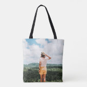 Vrouwen in de buurt van bomen tote bag (Achterkant)