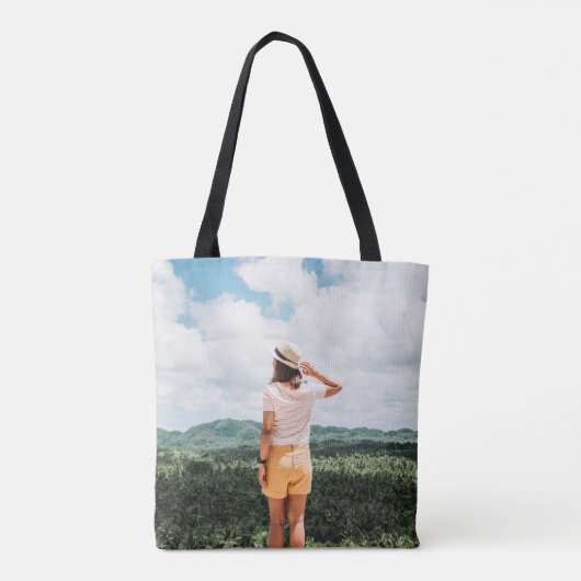 Vrouwen in de buurt van bomen tote bag (Achterkant)