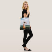 Vrouwen in de buurt van bomen tote bag (Op model)