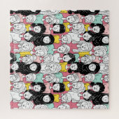 Vrouwen in de Cartoon van de wereld Moeilijke mens Legpuzzel (Horizontaal)