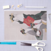 Vrouwen in de demimonde van Yamaguchi Soken Tissuepapier (Craft)