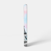 Vrouwen in de Eiffeltoren in Parijs Samsung Galaxy Hoesje (Linkerkant)