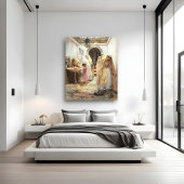 Vrouwen in de fontein poster