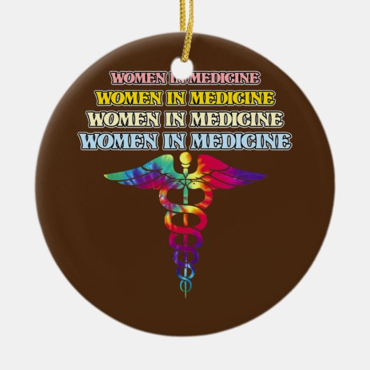 Vrouwen in de geneeskunde en de school Medische St Keramisch Ornament (Voorkant)