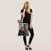 Vrouwen in de geschiedenis maken altijd Canvas tas (Op model)